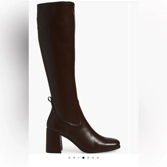 New Jeffrey  Campbell Hotlava Knee High Boot in color coffee - Picture 3 of 15